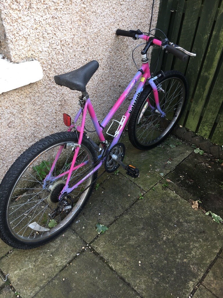 raleigh pink bike